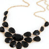 Multicolour Acrylic Gem Choker Necklace Pendant Jewelry Statement Bib Necklace Women Fashion lady Banquet Accessories