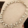 Choker Bib Statement Necklace  - Hot Women Accessories Bohemia Style Luxury Crystal Flower